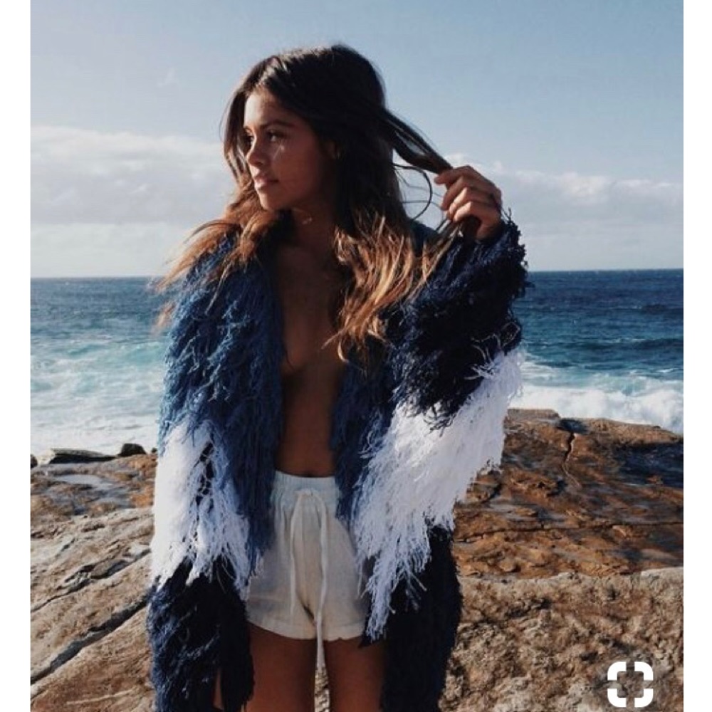 LOVERS AND DRIFTERS CLUB shag jacket/cardigan